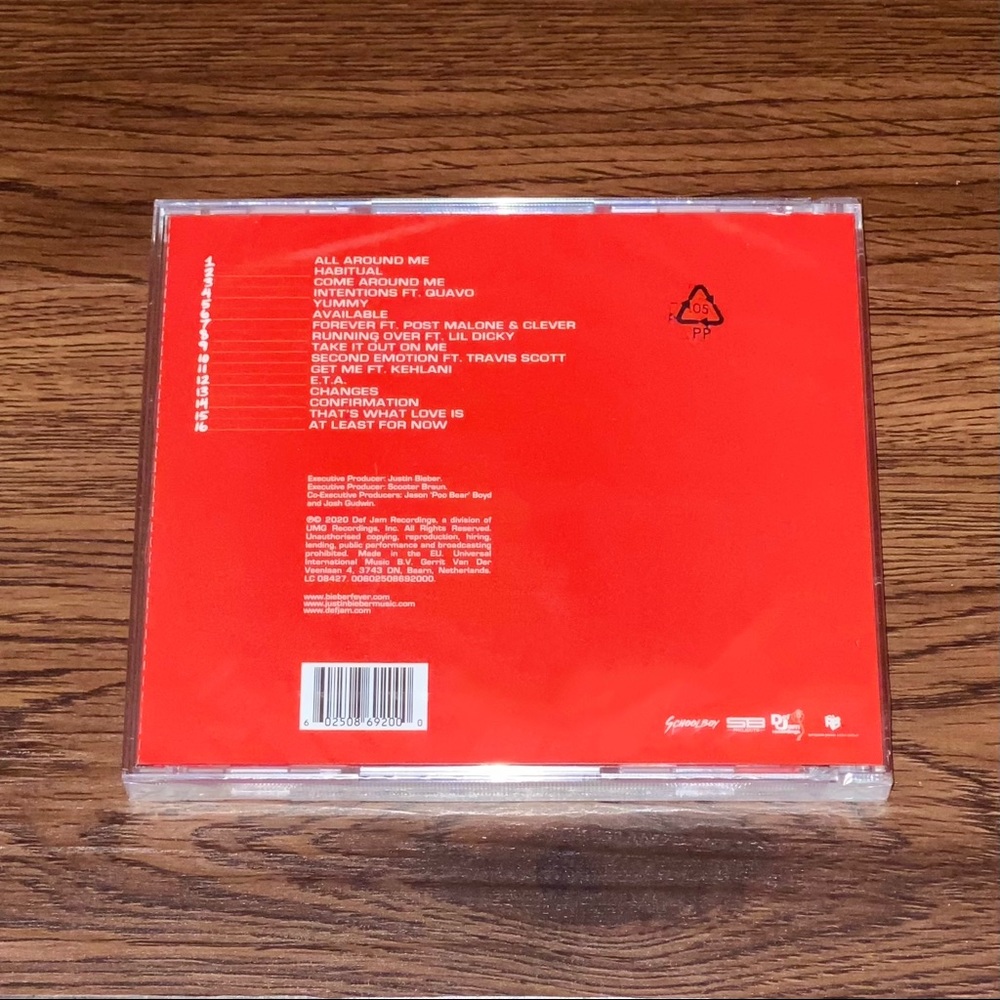 Justin Bieber Changes CD - Picture 2 of 2
